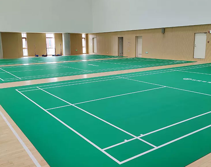 羽毛球室內(nèi)地膠球館專用運動地板